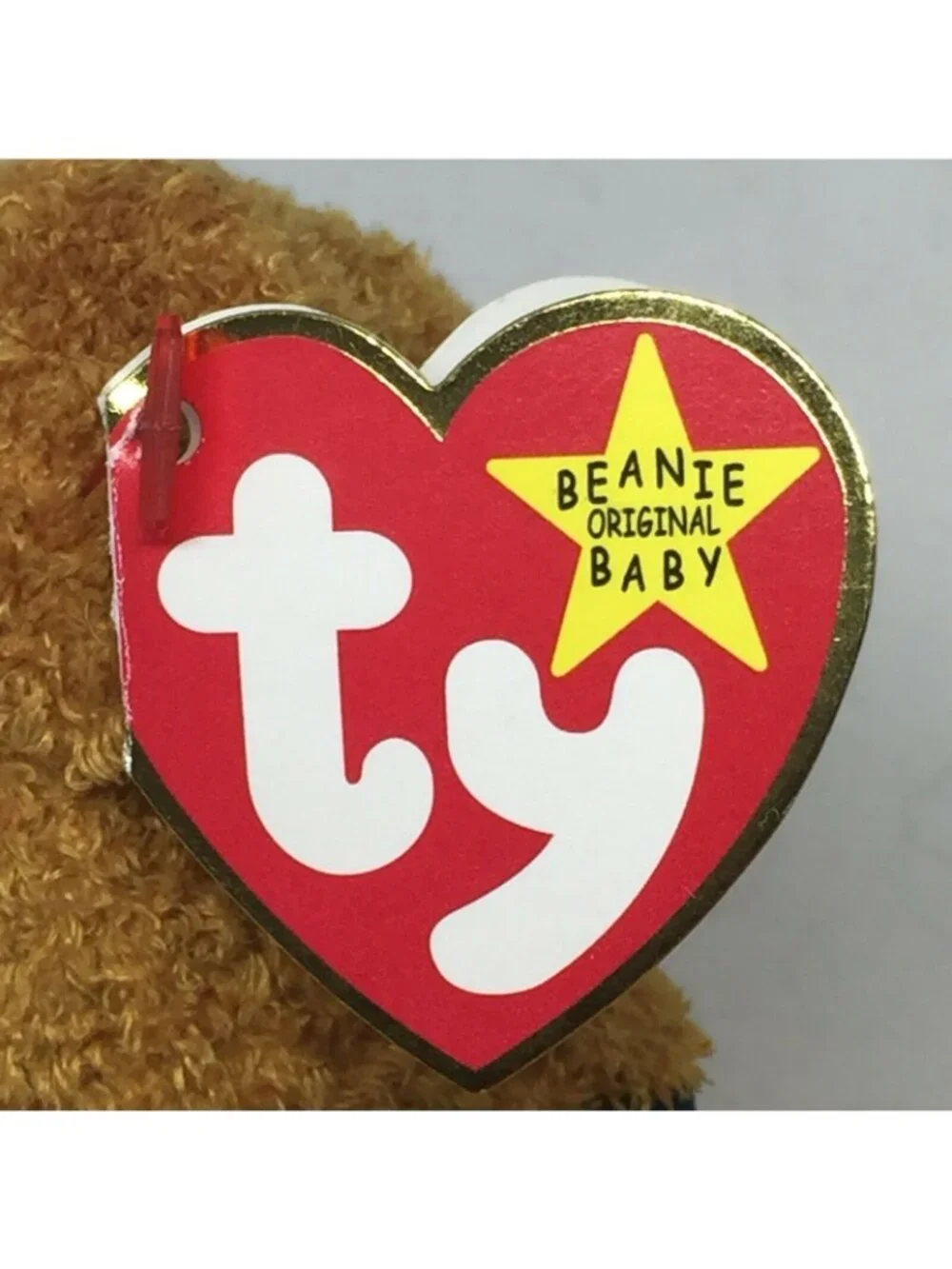 Ty Beanie Baby Fuzz Original Plush Stuffed Animal Retired W Tag July 23 1998